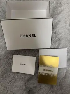 CHANEL空箱(ギフトボックス)・未使用メッセージカード付き