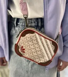 adidas ショルダーバッグ ピンク