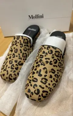 【美品】Mollini モリーニ UMATTA-DJMO ミュール サンダル Mollini（モリーニ） サンダル 「MOLLINI /モリーニ」LETHER TONGS