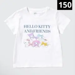 UNIQLO ユニクロ GIRLS サンリオキャラクターズ Tシャツ 150のサムネイル