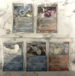 ポケモンカード　デルタ　シャワーズ　チルタリス　ミュウツー　トゲチック ポケモンカード デルタ シャワーズ チルタリス ミュウツー トゲチック