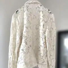 COMME des GARCONS レース テーラードジャケット 本日日曜まで - メルカリ