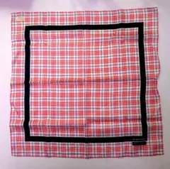 美品・未使用・メル便） BURBERRY　ハンカチ　チェック柄　バーバリー