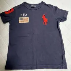 POLO Ralph Lauren ネイビー Tシャツ　4T