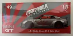 LBWORKS Nissan GT-R R35 Satin Silverのサムネイル