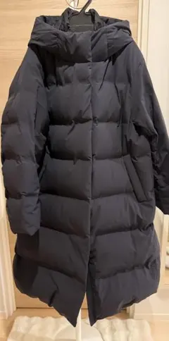 ユニクロ シームレスダウンコート レディース XL 黒