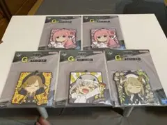 一番くじ 勝利の女神 NIKKE ニケ G賞ラバーコースター 5個セット