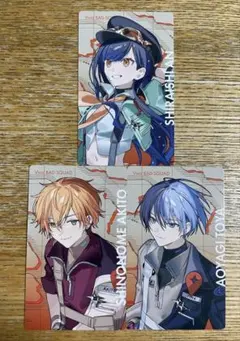 プロセカ　ビビバス　白石杏 東雲彰人 青柳冬弥 まとめ エピカ 缶バッジ プロセカ 青柳冬弥 缶バッジ - メルカリ