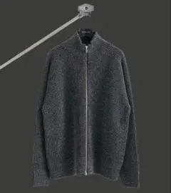 【未使用】UNITED TOKYO ウールリブジップドライバーズニット