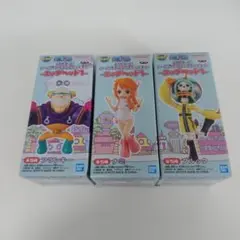 ワンピース ワールドコレフィギュア エッグヘッド1 フランキー、ナミ、ブルック