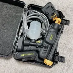 コードレス 高圧洗浄機 6段階マルチスプレー