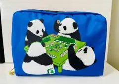 レスポートサック　パンダ　ビッグポーチ