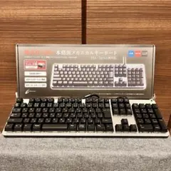 CYBER 有線ゲーミングキーボード 静音(赤軸) CY-P5GMKBSR-SL