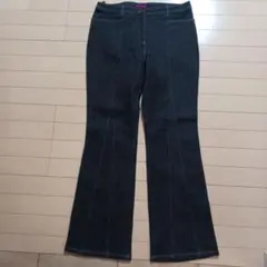 laMAGE デニムセミ フレアパンツ サイズ17