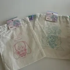 初音ミク 巾着　セリア　セット