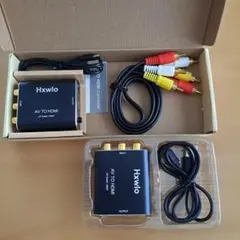 Hxwlo AV to HDMI コンバーター 1080P対応 本体