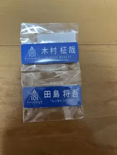 INI 田島将吾 木村柾哉 日プ2 グッズ ネームプレート