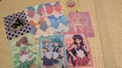 セーラームーンミニクリアファイルコレクション＋eternal 10枚