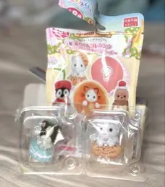 シルバニア キラキラくじ Ｇ賞 ユキヒョウ フレンチブルドッグ