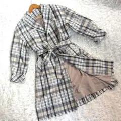 Milla Owen ミラオーウェン スプリングコート チェック 0 Sサイズ