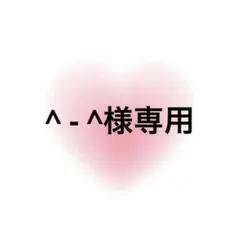 ^ - ^様専用