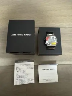 【新品・未使用】JAM HOME MADE デジタルウォッチ ミッキーマウス柄