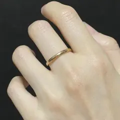イギリス ヴィンテージ 9金 9k バンドリング - メルカリ