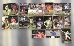 カルビー 1993年Jリーグ サッカーカード 19枚セット 레트로