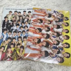 サマパラ　ジャニーズ銀座　ジャニーズJr. 少年忍者 クリアファイル