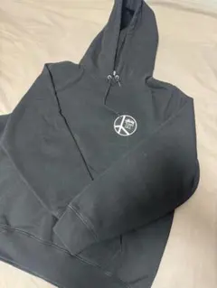 stussy ISTサークルロゴバック プリント スウェットパーカー M