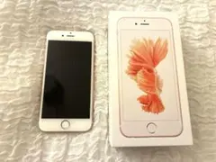 iPhone 6s 64GB ローズゴールド　simフリー