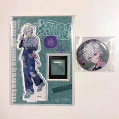 にじさんじ　叢雲カゲツ　iCouleur×Dytica アクスタ　缶バッジ