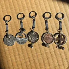 金属製キーホルダー 5個セット