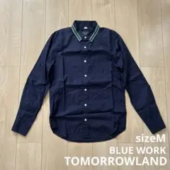 BLUE WORK TOMORROWLAND メンズシャツ サイズM