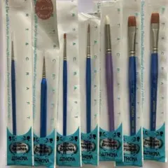 トールペイント用品　筆7本セット　絵筆　アシーナ