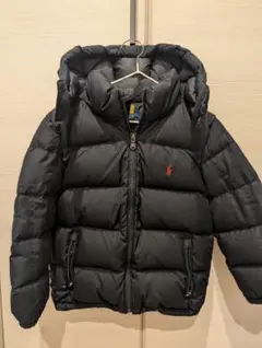 ☆ポロ　ラルフローレン☆ネイビーダウンジャケットサイズ5（110-120）