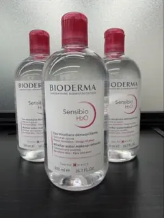 [新品未開封]ビオデルマサンシビオH2Oクレンジングウォーター500ml×3本のサムネイル