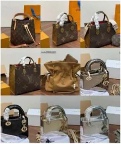 Louis Vuitton ブラウン ショルダーバッグ