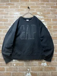 オールド gap スウェット 黒 L 2026年最新】old gap スウェットの人気アイテム - メルカリ