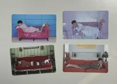 BE トレカ4枚セット bts テテ ホソク ナムジュン ジン