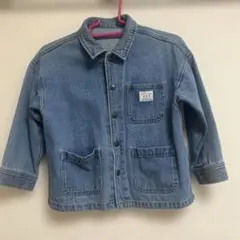 120cm GU デニムシャツ