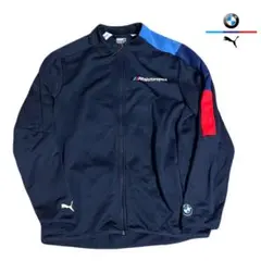 PUMA × BMW/ノーカラー トラックジャケット/M/ネイビーのサムネイル