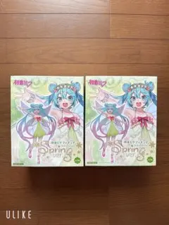 初音ミク フィギュア 3rd season Spring ver. 2個セットのサムネイル