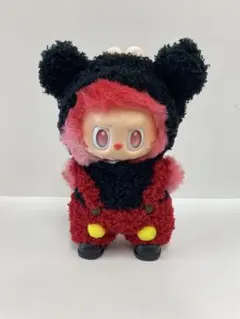 ラブブ服 ミッキー 着せ替え服3点セット 17cmぬいぐるみ服 もこもこ 可愛い