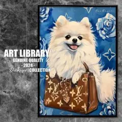 ヴィトン ドッグアート オマージュポスター TGHMH130