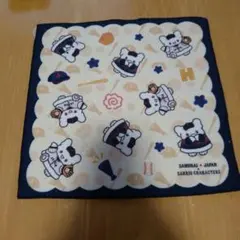 タイトーくじ サンリオ×侍ジャパン はなまるおばけハンドタオル