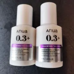 ANUA アヌア レチノール0.3 ナイアシン セラム 30ml　2本
