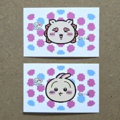 不二家×ちいかわ コラボ キャンディ型ステッカー うさぎ シーサー