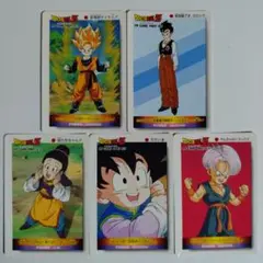 ドラゴンボールZ PPカード アマダ 5枚セット