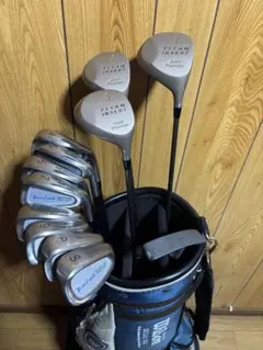 Golf Planner メンズ ゴルフクラブ12本 Wilsonバッグ付き 右のサムネイル